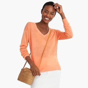 NWT J.Crew Linen Blend Sweater